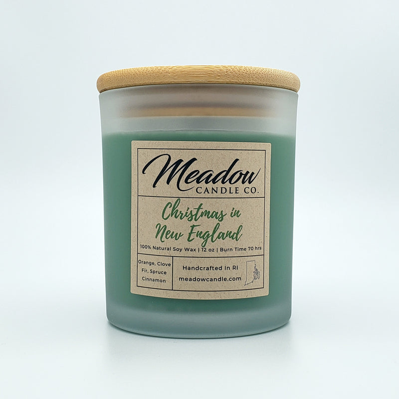 Christmas in New England Soy Candle 12 oz