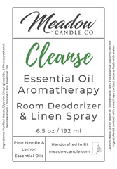 Cleanse Aromatherapy Room & Linen Spray with Pine Needle & Lemon Essential Oils 6.5 oz