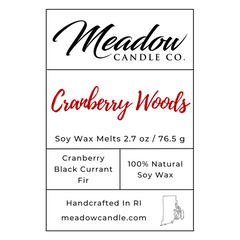 Cranberry Woods Soy Wax Melts 2.7 oz