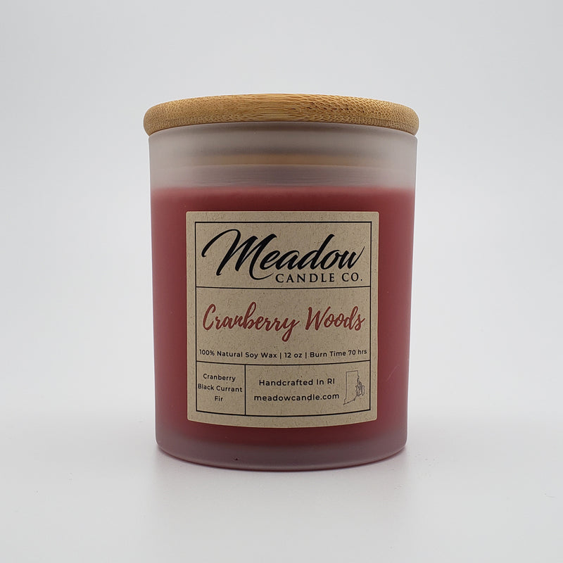 Cranberry Woods Soy Candle 12 oz