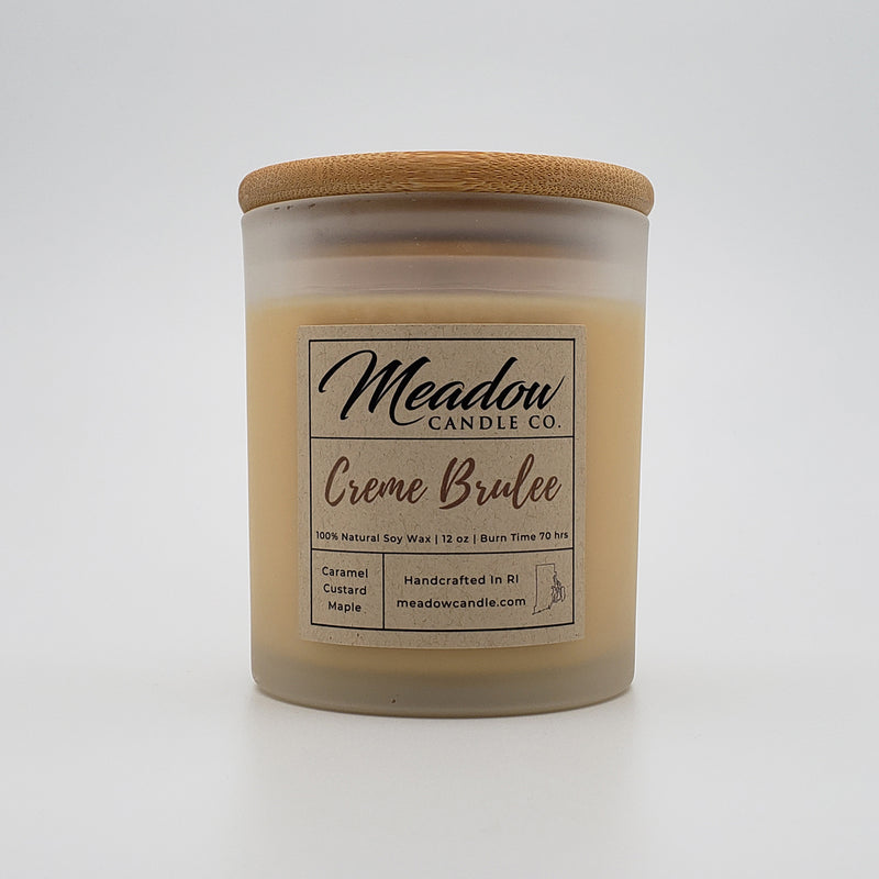 Creme Brulee Soy Candle 12 oz