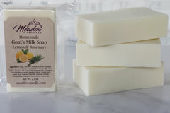 Lemon & Rosemary Goat's Milk Soap 4.5 oz