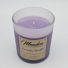 Lavender Vanilla Soy Candle 12 oz