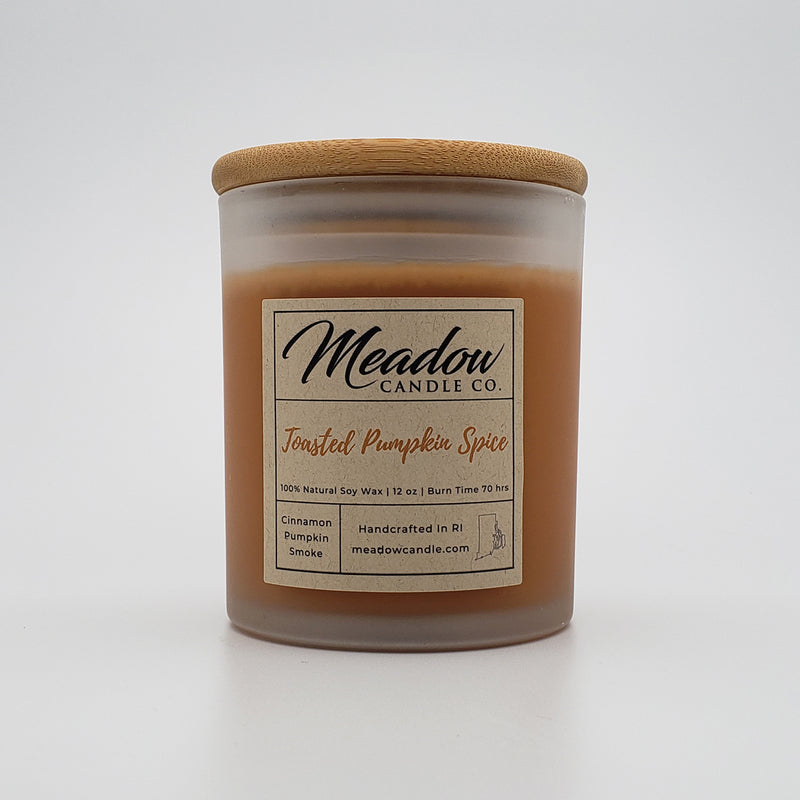 Toasted Pumpkin Spice Soy Candle 12 oz