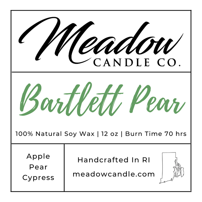 Bartlett Pear Soy Candle 12 oz