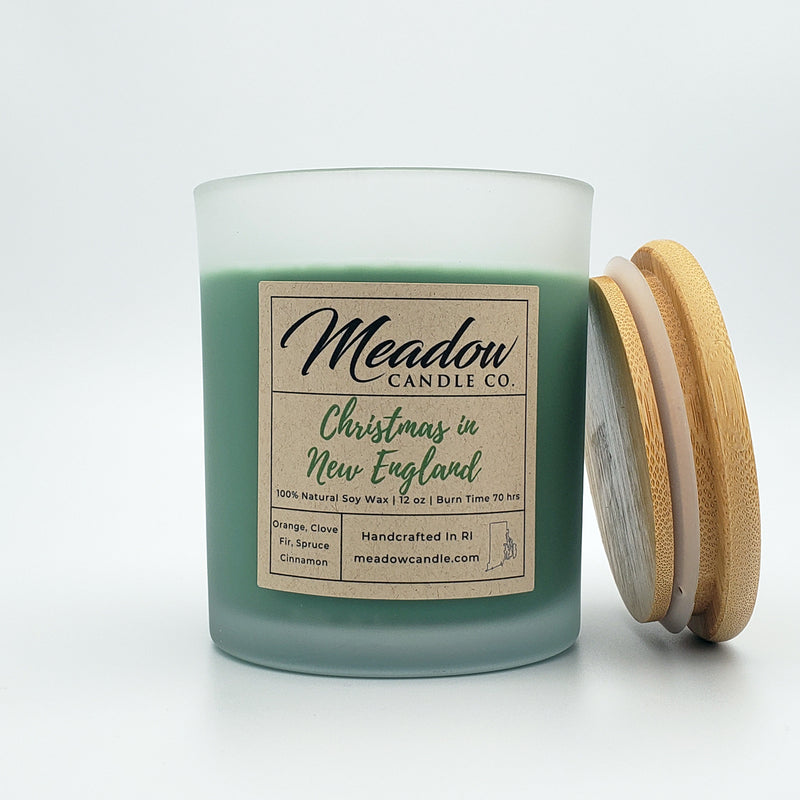 Christmas in New England Soy Candle 12 oz