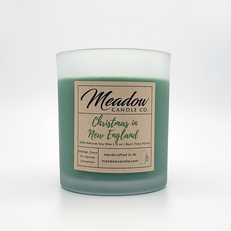 Christmas in New England Soy Candle 12 oz