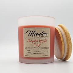 Pumpkin Apple Crisp Soy Candle 12 oz