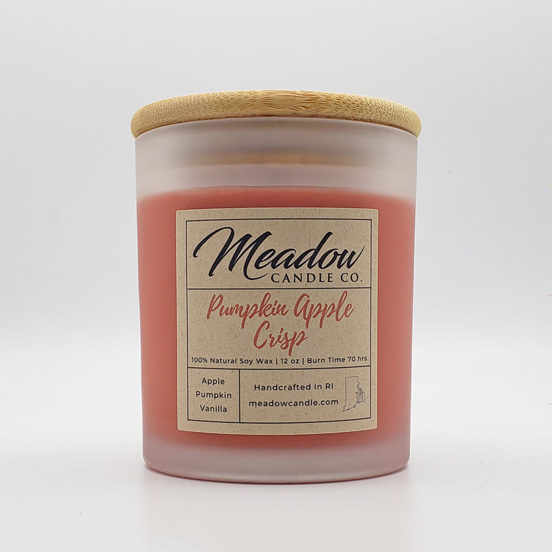 Pumpkin Apple Crisp Soy Candle 12 oz