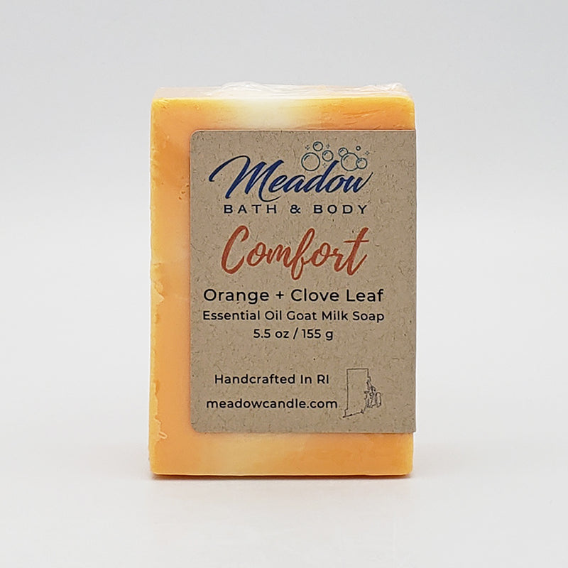 Comfort Orange & Clove Essential Oil Goat Milk Soap 5.5 oz