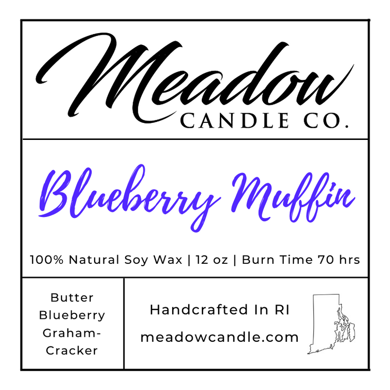 Blueberry Muffin Soy Candle 12 oz