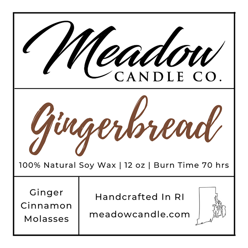 Gingerbread Soy Candle 12 oz