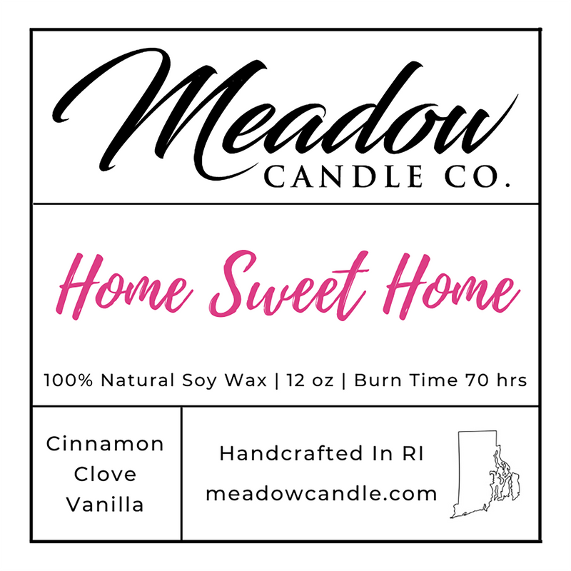 Home Sweet Home (Type) Soy Candle 12 oz