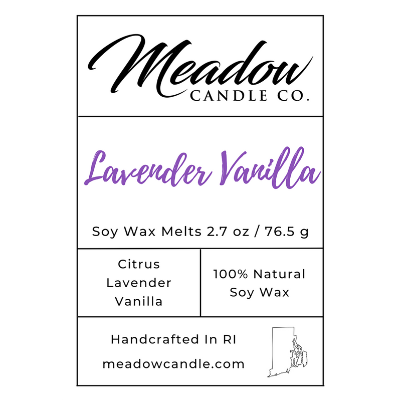 Lavender Vanilla Soy Wax Melts 2.7 oz