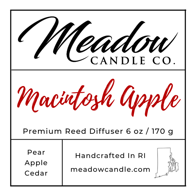 Macintosh Apple Reed Diffuser 6 oz