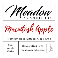 Macintosh Apple Reed Diffuser 6 oz