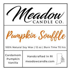 Pumpkin Souffle Soy Candle 12 oz