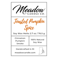 Toasted Pumpkin Spice Soy Wax Melts 2.7 oz