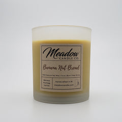 Banana Nut Bread Soy Candle 12 oz