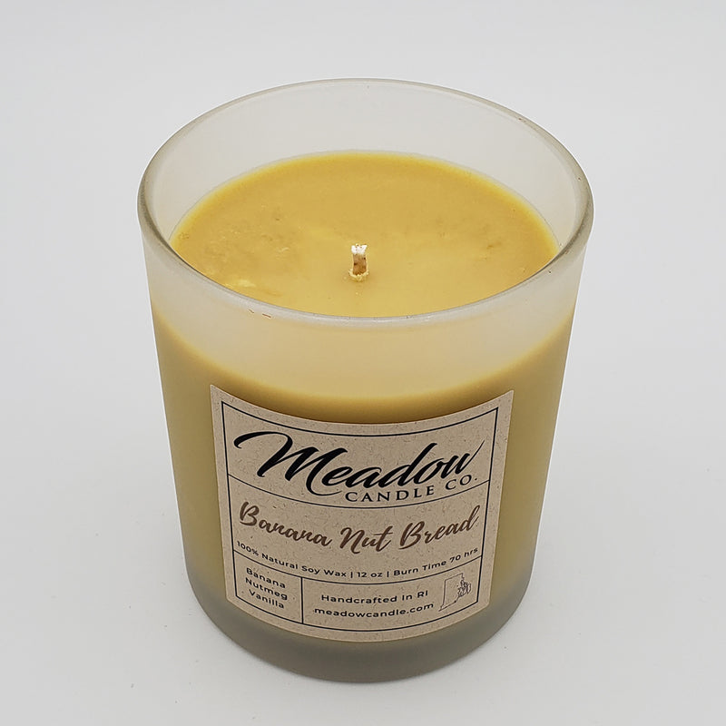 Banana Nut Bread Soy Candle 12 oz