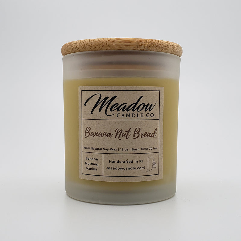 Banana Nut Bread Soy Candle 12 oz