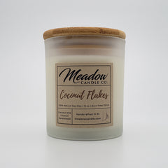 Coconut Flakes Soy Candle 12 oz