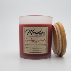 Cranberry Woods Soy Candle 12 oz