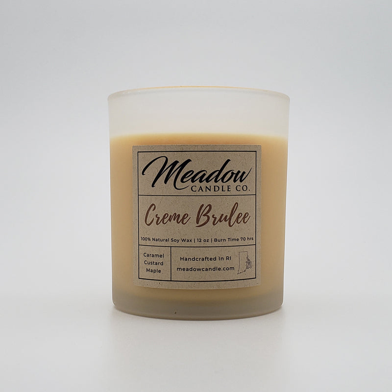 Creme Brulee Soy Candle 12 oz