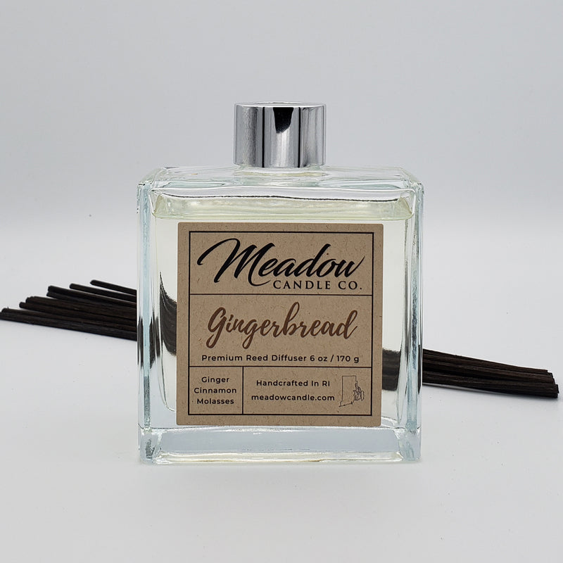 Gingerbread House Diffusers Premium Reed Diffusers | meadowcandle.com
