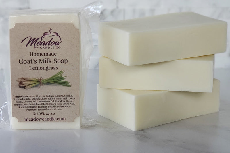 Lemongrass Goat's Milk Soap 4.5 oz