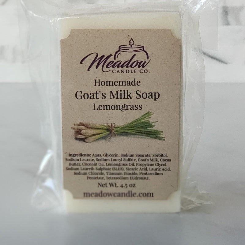 Lemongrass Goat's Milk Soap 4.5 oz