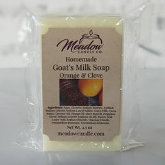 Orange & Clove Goat Milk Soap 4.5 oz