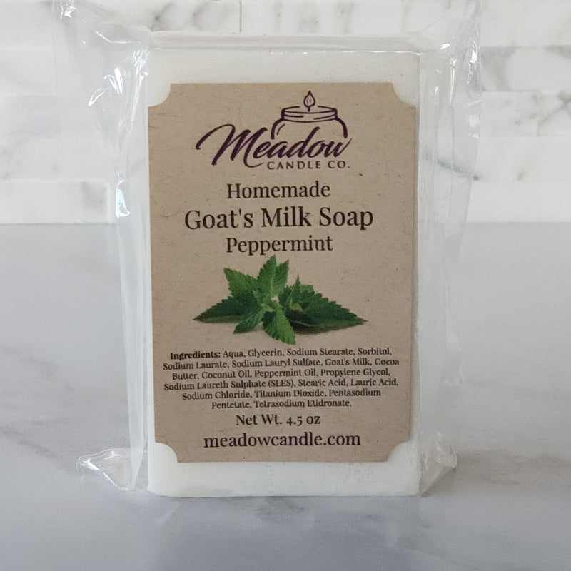 Peppermint Goat's Milk Soap 4.5 oz