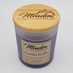 Lavender Vanilla Soy Candle 12 oz