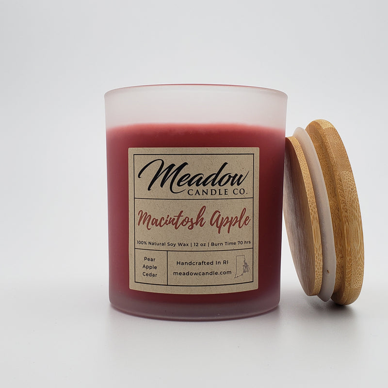 Macintosh Apple Soy Candle 12 oz