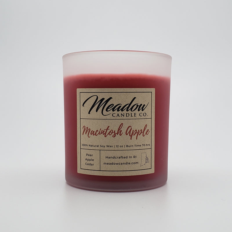 Macintosh Apple Soy Candle 12 oz