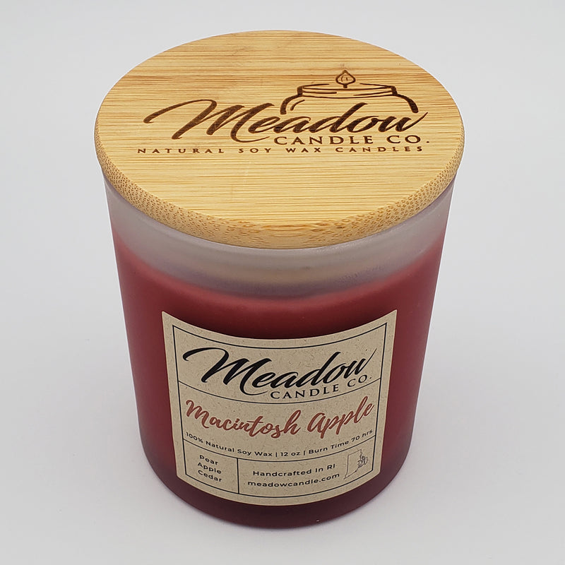 Macintosh Apple Soy Candle 12 oz