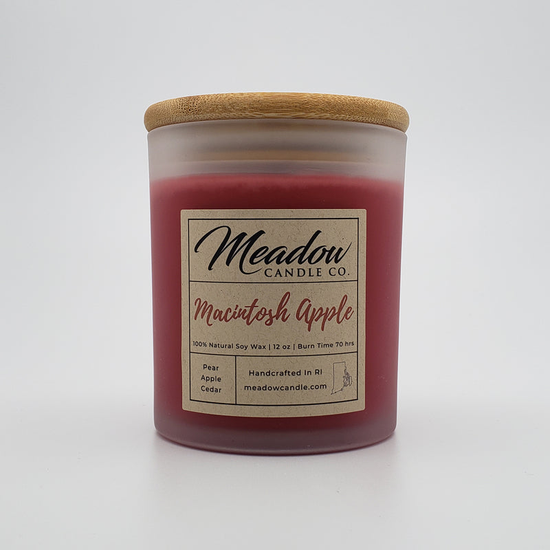 Macintosh Apple Soy Candle 12 oz