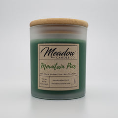 White Mountains Pine Soy Candle 12 oz