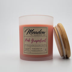 Pink Grapefruit Soy Candle 12 oz