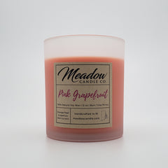 Pink Grapefruit Soy Candle 12 oz