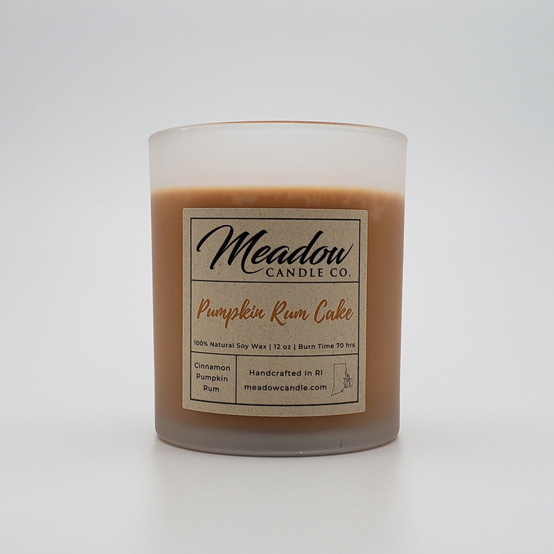 Pumpkin Rum Cake Soy Candle 12 oz