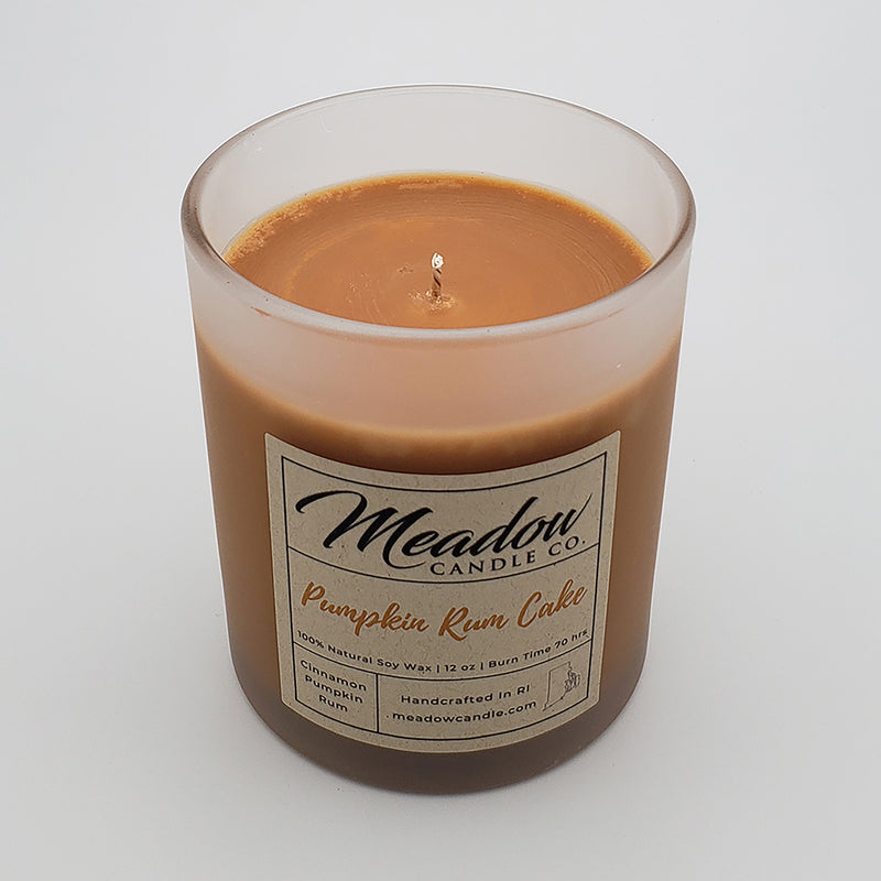 Pumpkin Rum Cake Soy Candle 12 oz