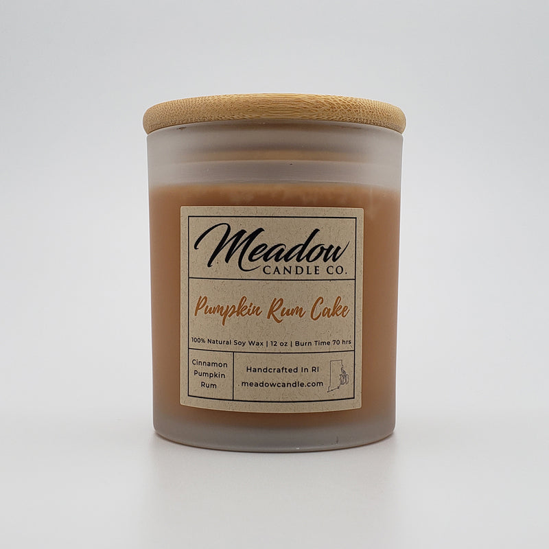 Pumpkin Rum Cake Soy Candle 12 oz