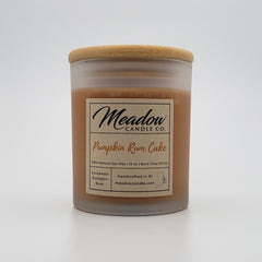 Pumpkin Rum Cake Soy Candle 12 oz