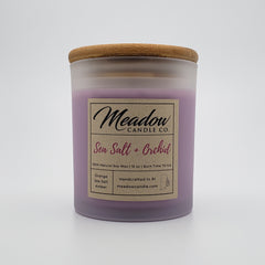 Sea Salt and Orchid Soy Candle 12 oz