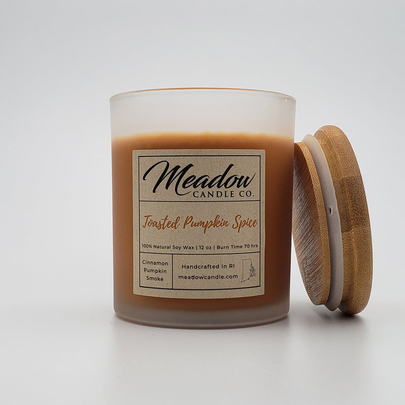 Toasted Pumpkin Spice Soy Candle 12 oz