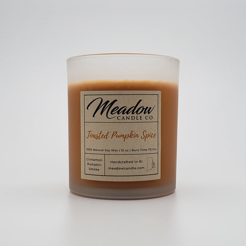 Toasted Pumpkin Spice Soy Candle 12 oz