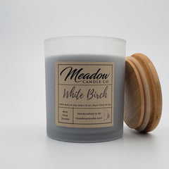 White Birch Soy Candle 12 oz