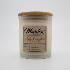 White Pumpkin Soy Candle 12 oz